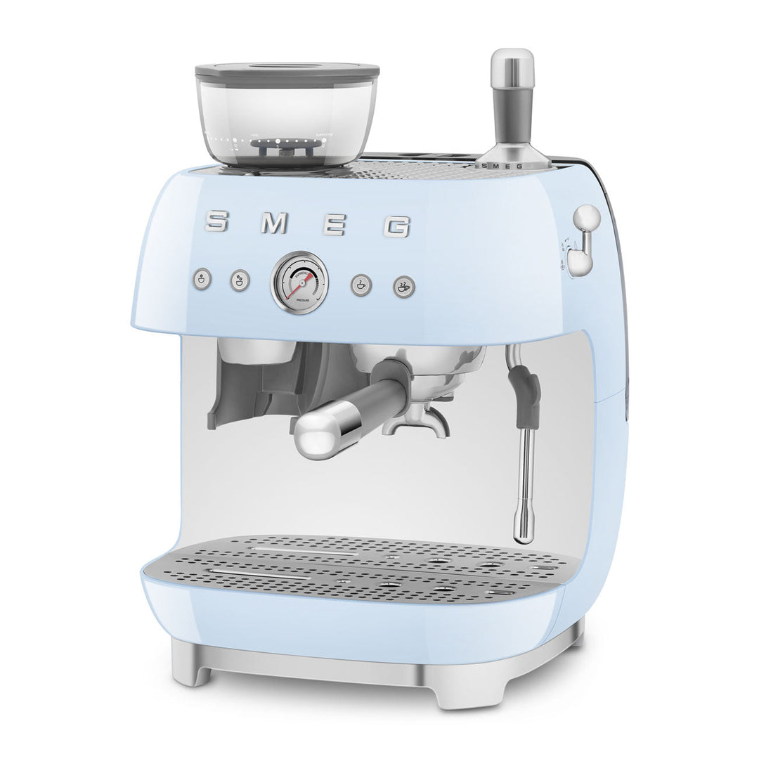 Machine à expresso avec moulin - Bleu Pastel