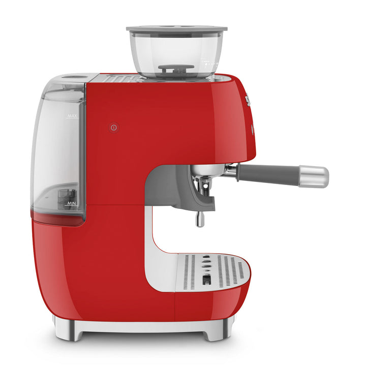 Machine à expresso avec moulin - Rouge