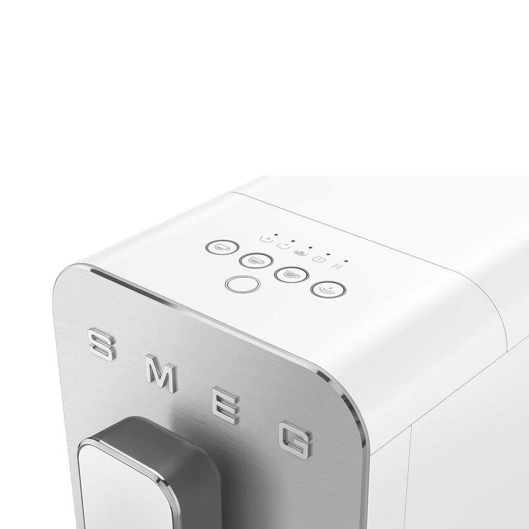 Machine à café automatique avec buse vapeur - Blanc mat (BCC12WHMAU)
