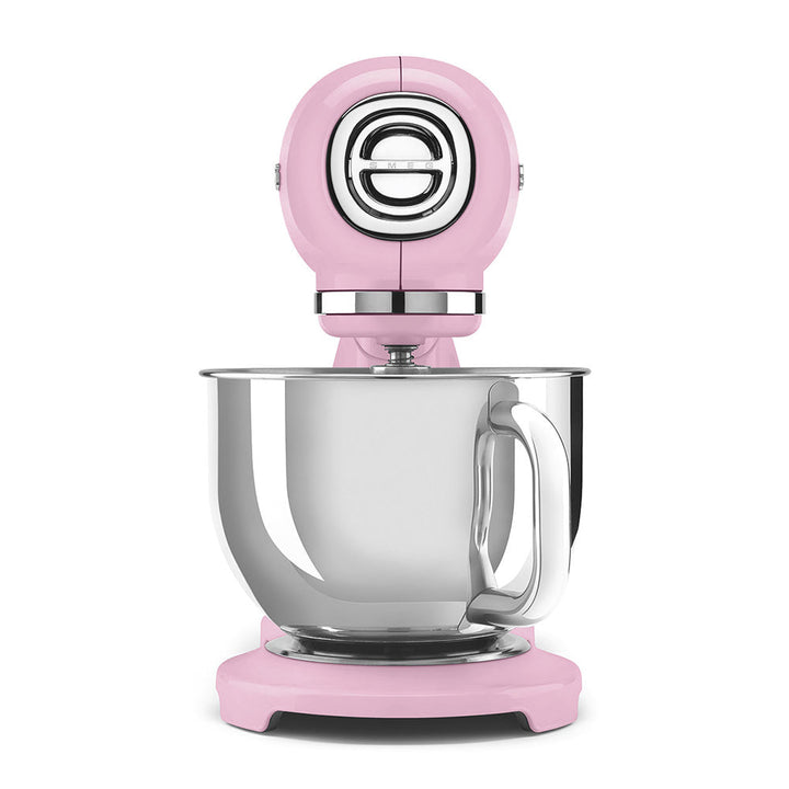 Robot sur socle - Rose pastel