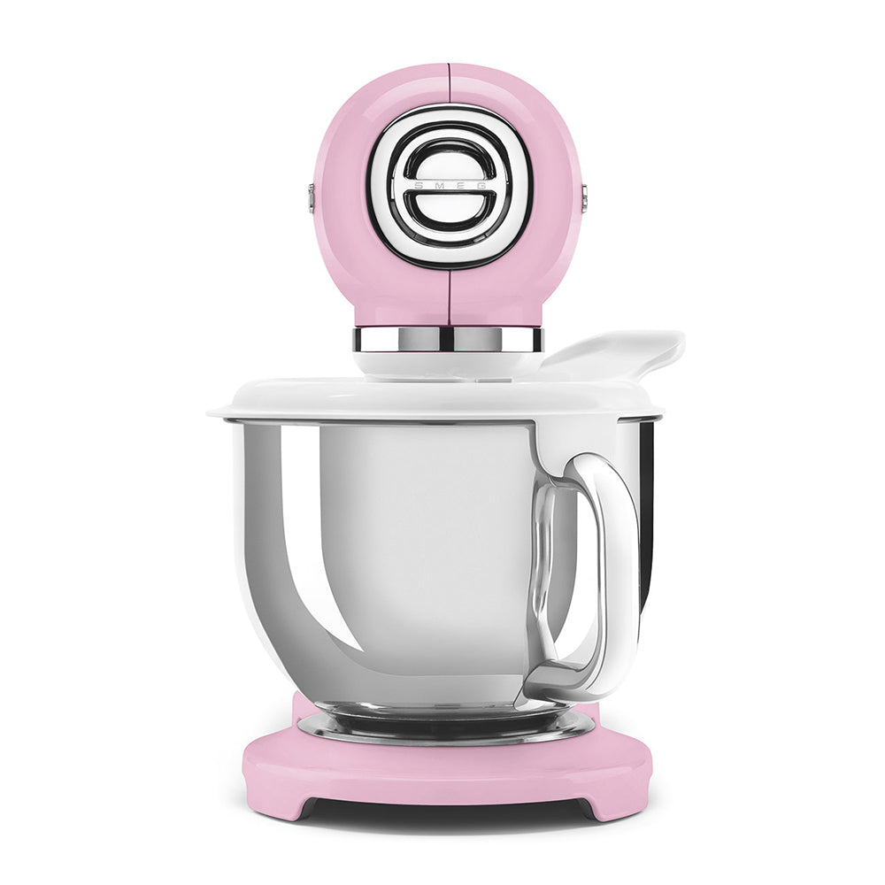 Robot sur socle - Rose pastel
