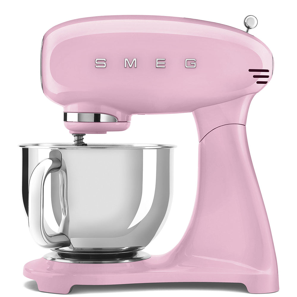 Robot sur socle - Rose pastel