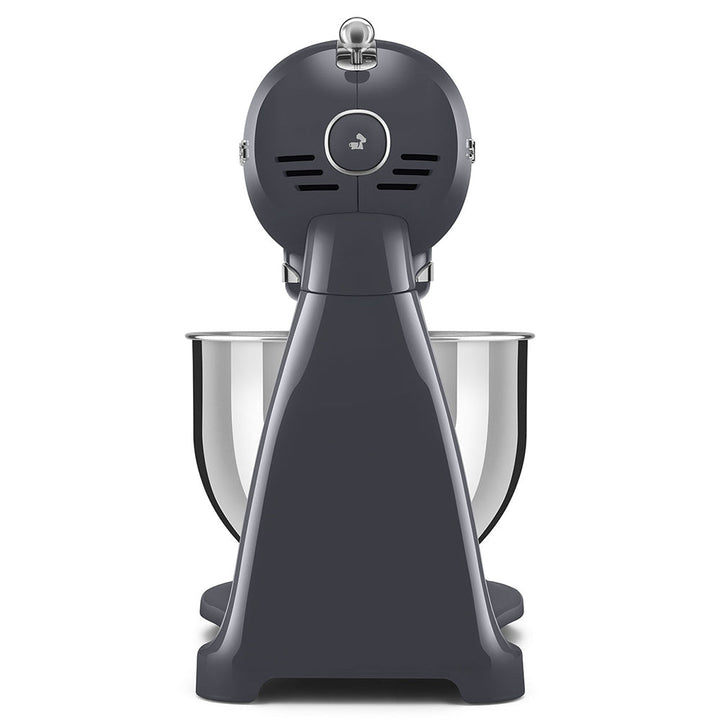 Robot sur socle - Gris ardoise