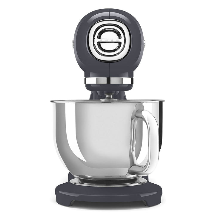 Robot sur socle - Gris ardoise